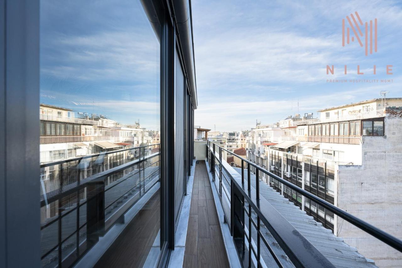 Апартаменти Okto Penthouse, Nilie Hospitality Mgmt Салоніки Екстер'єр фото